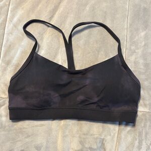 CRZ YOGA Black Seamless Strappy Sports Bralette